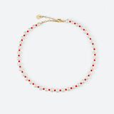 COLLIER EN PERLES - La Môme Bijou - collier Necklace perle PRIDE STACK SUNSET