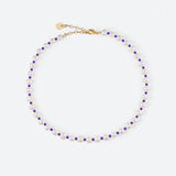 COLLIER EN PERLES - La Môme Bijou - collier Necklace perle PRIDE STACK SUNSET