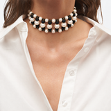 COLLIER "RAS-DU-COU" EN PERLES - La Môme Bijou - collier Necklace perle SUNSET TOP40