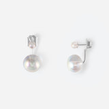 BOUCLES D'OREILLES TOI ET MOI (MINI) - La Môme Bijou - boucle d'oreille boucles d'oreilles bulle DMB23 earring earrings NEW Nulls.Net-Hidden Palladium plaqué or rose rose gold plated