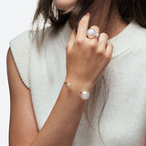 JONC 2 BULLES (PERLES MOYENNES) - La Môme Bijou - bracelet bracelets bulle DMB23 NEW Nulls.Net-Hidden Palladium plaqué or rose rose gold plated