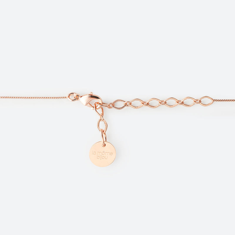 COLLIER "BULLE" UNE PERLE (2 TAILLES) - La Môme Bijou - bulle collier DMB23 DMB24 INCONTOURNABLE Necklace necklaces NEW Nulls.Net-Hidden Palladium plaqué or rose rose gold plated