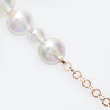 BRACELET BULLE "9 PERLES" (MIX) - La Môme Bijou - bracelet bracelets bulle DMB DMB24 Palladium plaqué or rose rose gold plated