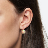 BOUCLES D'OREILLES TOI ET MOI (MINI) - La Môme Bijou - boucle d'oreille boucles d'oreilles bulle DMB23 earring earrings NEW Nulls.Net-Hidden Palladium plaqué or rose rose gold plated