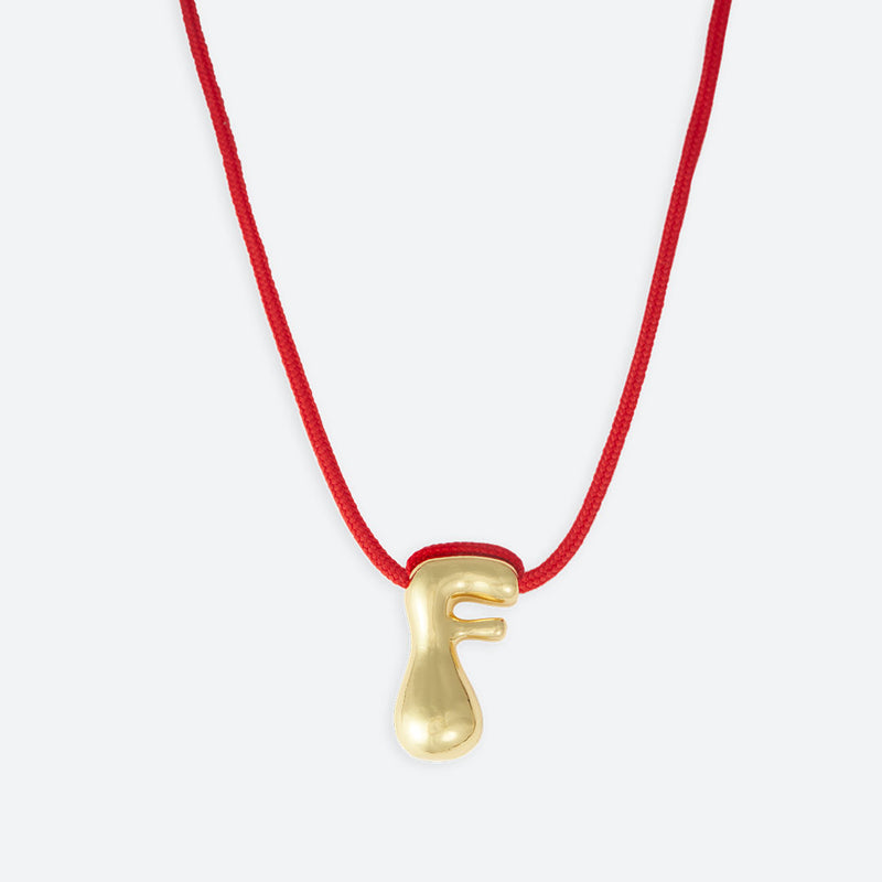 LETTER F NECKLACE