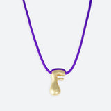 LETTER F NECKLACE
