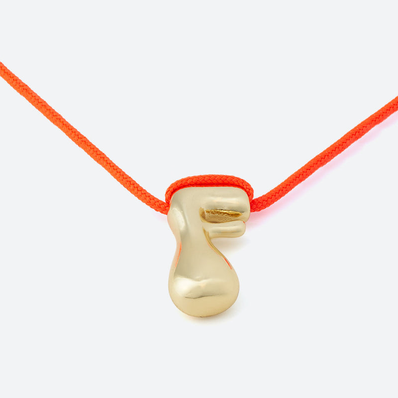 COLLIER LETTRE F
