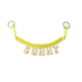 BIJOU DE SAC PERSONNALISABLE AVEC 5 LETTRES