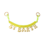 BIJOU DE SAC PERSONNALISABLE AVEC 7 LETTRES