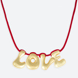 4-BUCHSTABEN-HALSKETTE - VERGOLDET ODER VERSILBERT