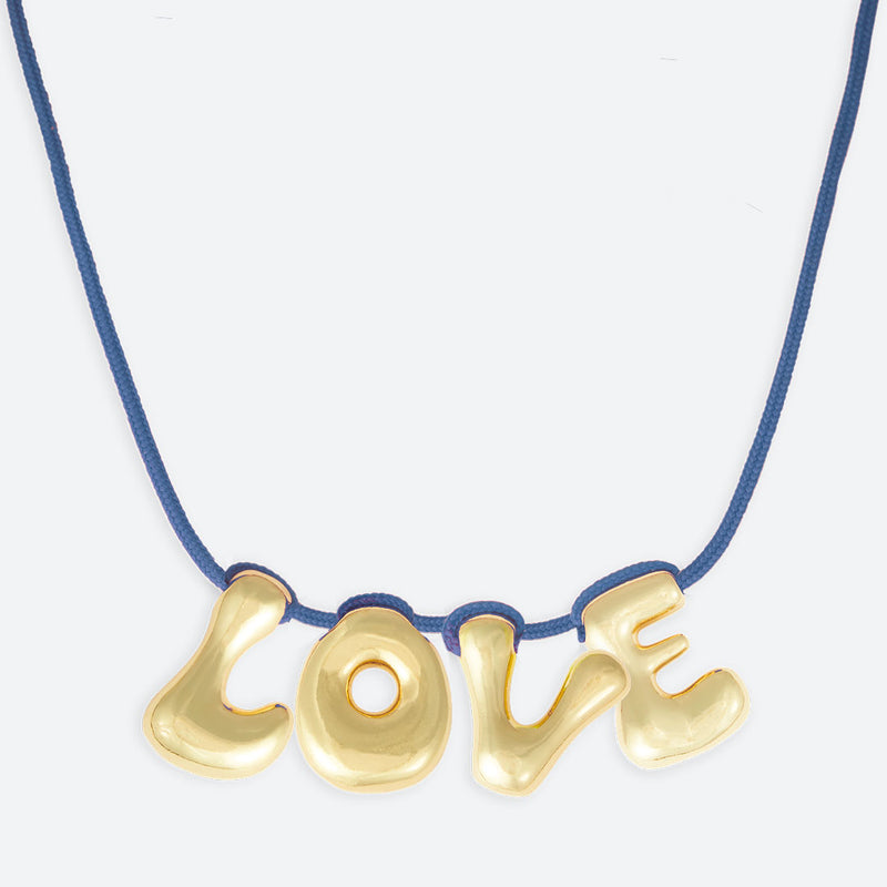 4-BUCHSTABEN-HALSKETTE - VERGOLDET ODER VERSILBERT