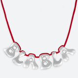 5 LETTER NECKLACE - GOLD OR SILVER PLATED