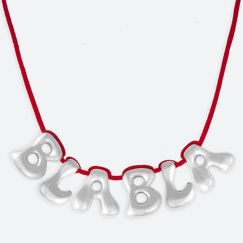 5 LETTER NECKLACE - GOLD OR SILVER PLATED