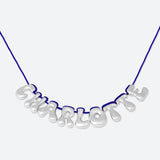 COLLIER 9 LETTRES - PLAQUÉ OR OU ARGENT
