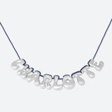 COLLIER 9 LETTRES - PLAQUÉ OR OU ARGENT
