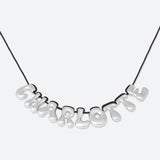 COLLIER 9 LETTRES - PLAQUÉ OR OU ARGENT