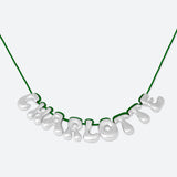 COLLIER 9 LETTRES - PLAQUÉ OR OU ARGENT