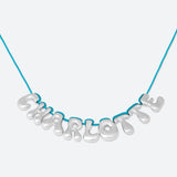 COLLIER 9 LETTRES - PLAQUÉ OR OU ARGENT