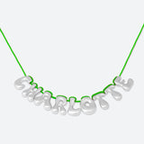 COLLIER 9 LETTRES - PLAQUÉ OR OU ARGENT