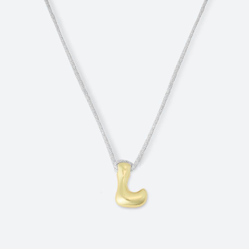 LETTER L NECKLACE