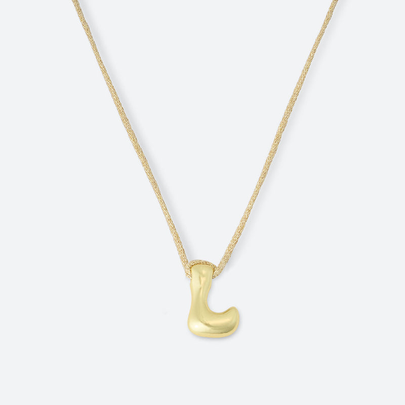 LETTER L NECKLACE