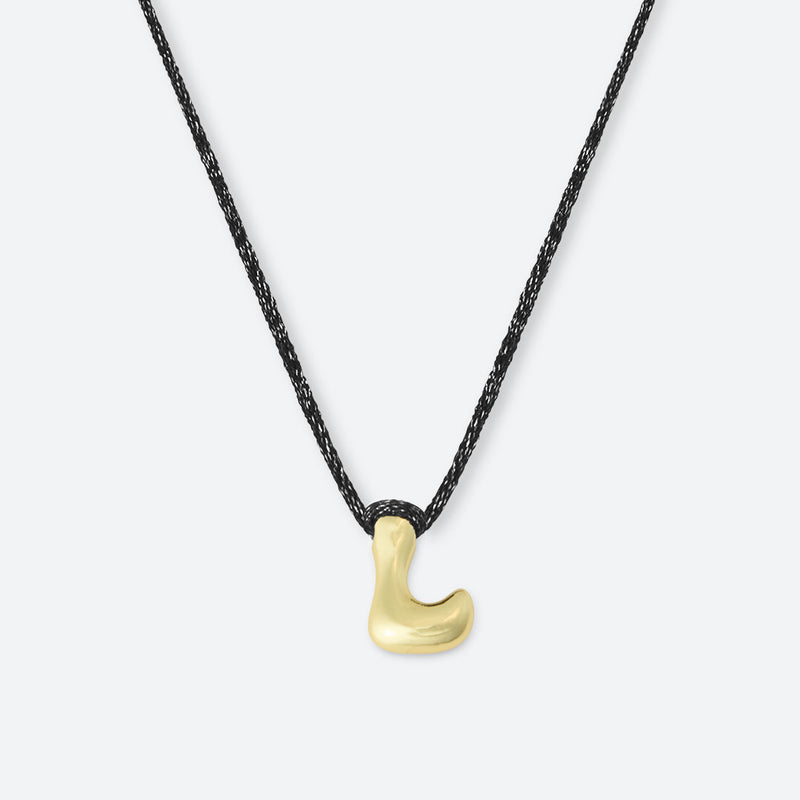 LETTER L NECKLACE