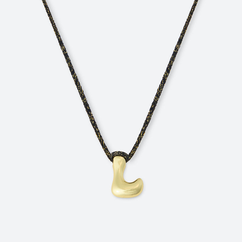LETTER L NECKLACE