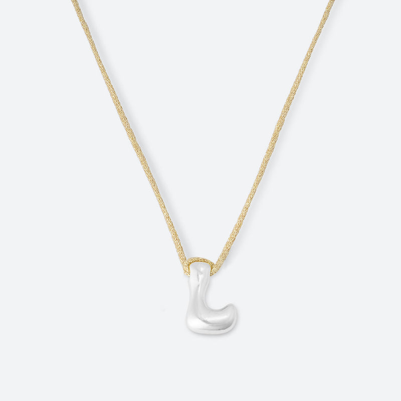 LETTER L NECKLACE