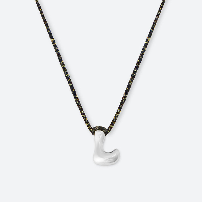 LETTER L NECKLACE