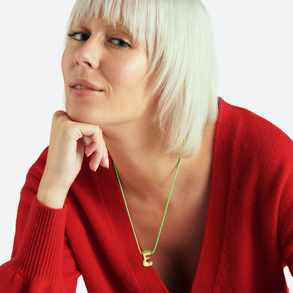 COLLIER LETTRE E