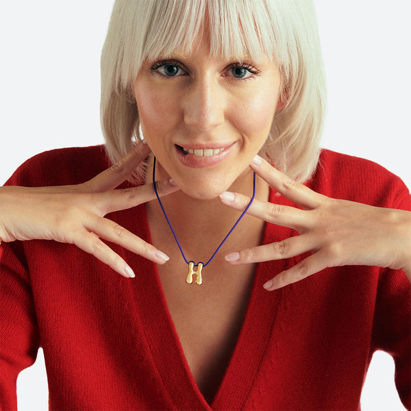 COLLIER LETTRE H