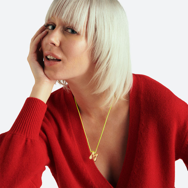 COLLIER LETTRE M