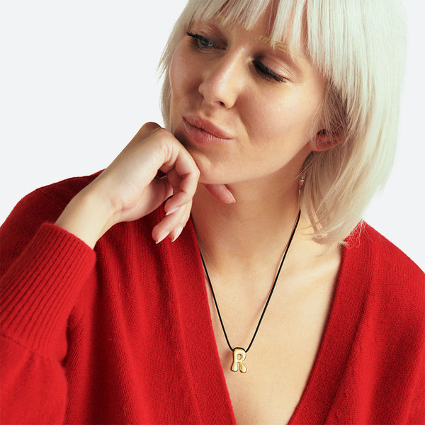 COLLIER LETTRE R