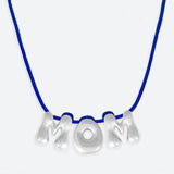 COLLIER "MOM" - PLAQUÉ OR OU ARGENT