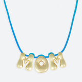 COLLIER "MOM" - PLAQUÉ OR OU ARGENT