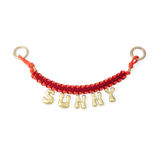 BIJOU DE SAC PERSONNALISABLE AVEC 5 LETTRES
