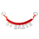 BIJOU DE SAC PERSONNALISABLE AVEC 7 LETTRES