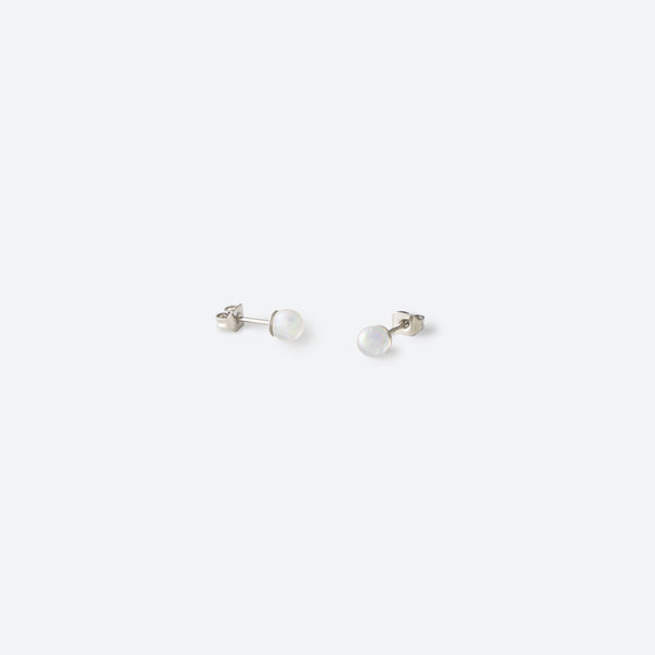 PUCES D'OREILLES (4 mm) - La Môme Bijou - boucle d'oreille bulle DMB24 earring earrings Nulls.Net-Hidden puces d'oreille studs