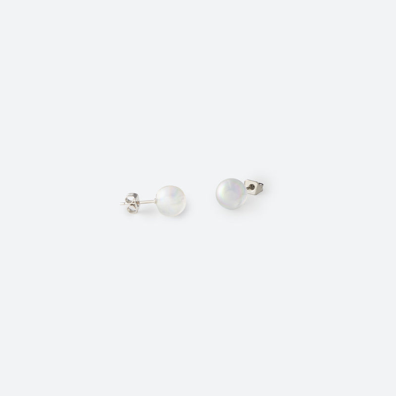 PUCES D'OREILLES (8 mm) - La Môme Bijou - boucle d'oreille bulle DMB24 earrings Nulls.Net-Hidden puces d'oreille studs