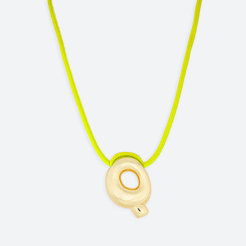 LETTER Q NECKLACE