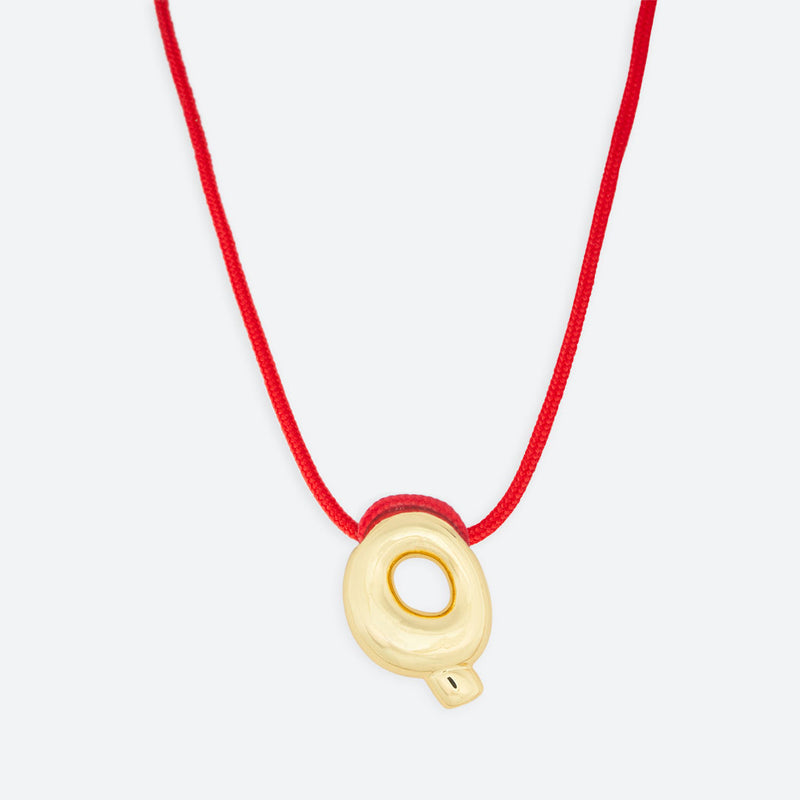LETTER Q NECKLACE