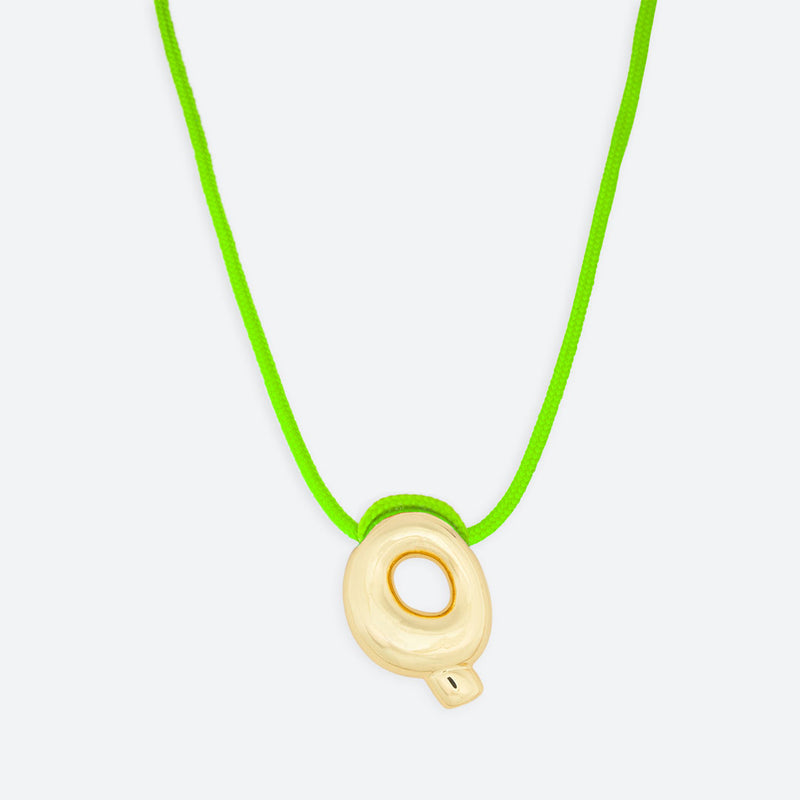 LETTER Q NECKLACE