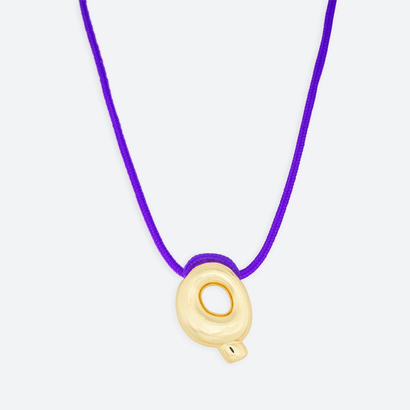 LETTER Q NECKLACE