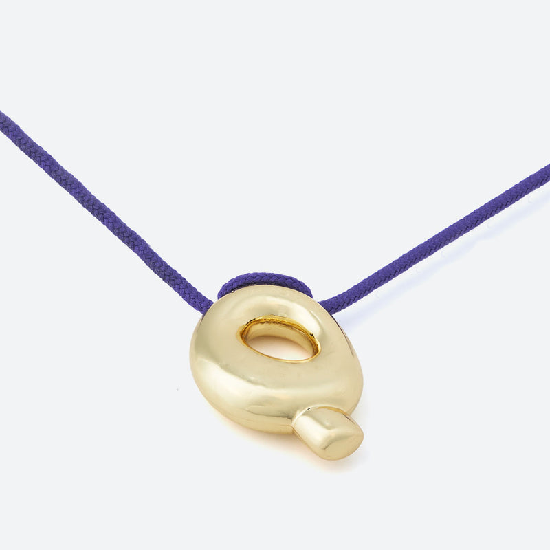 LETTER Q NECKLACE