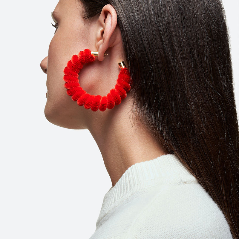 CREOLES ROUDOUDOU - La Môme Bijou - boucles d'oreilles creole DOU earrings hoops INCONTOURNABLE