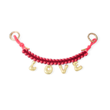 BIJOU DE SAC PERSONNALISABLE AVEC 4 LETTRES