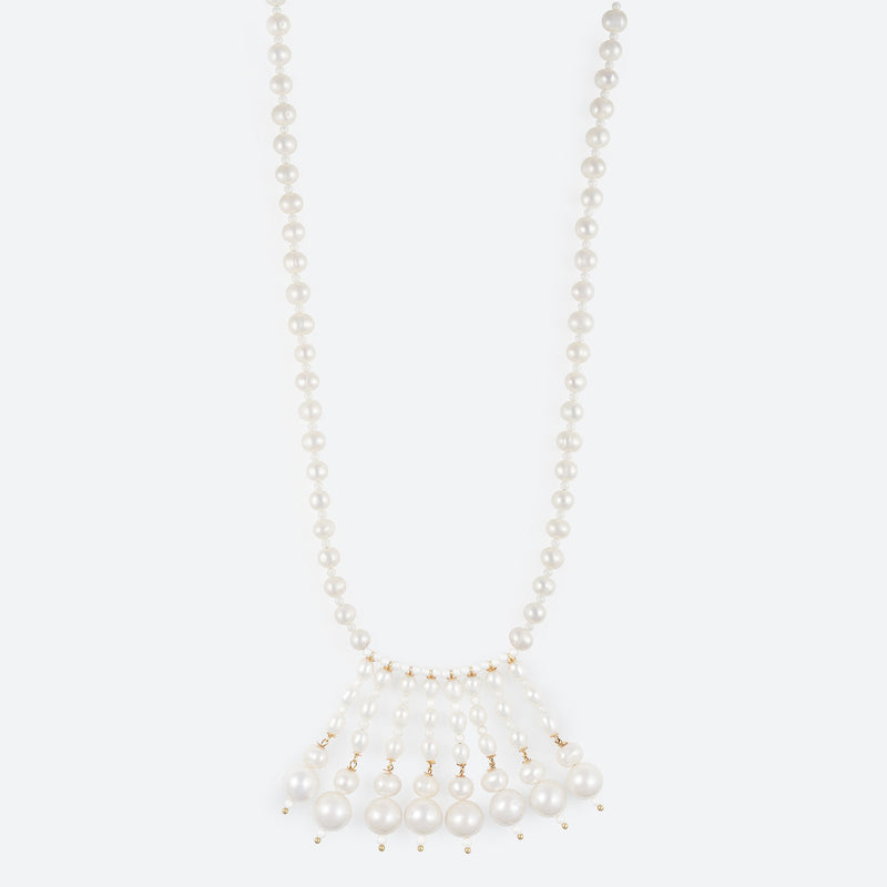 SAUTOIR EN PERLES "ZENITH" - La Môme Bijou - collier Necklace perle SUNSET