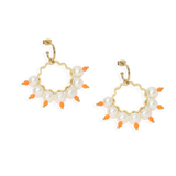 CRÉOLES "HUIT PERLES"
