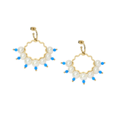 CRÉOLES "HUIT PERLES"