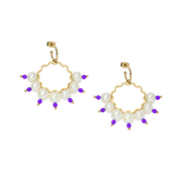 CRÉOLES "HUIT PERLES"